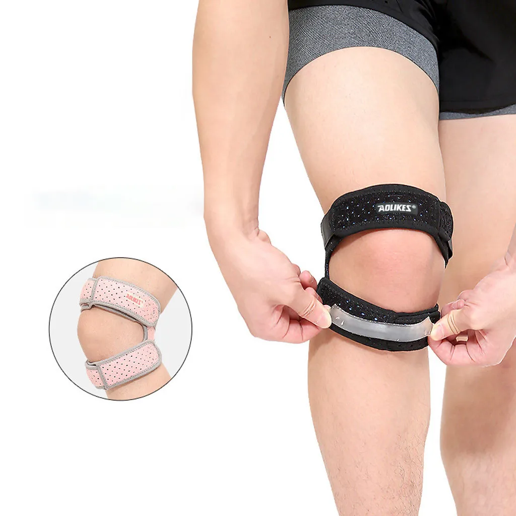 Регулируемый держатель для para rótula cinturón elástico vendaje клейкая Depo rtiva rodilleras банда protectora para rodilleras fútbol Depo