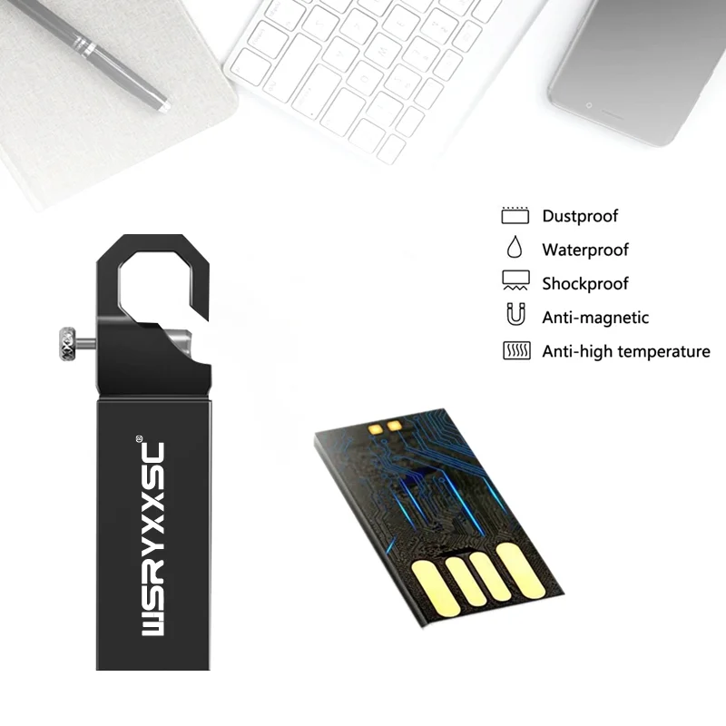 Металлический usb флеш-накопитель 32 Гб Водонепроницаемый 128 ГБ usb флеш-накопитель 16 Гб высокоскоростная карта памяти 64 Гб мини-флешка 8 ГБ 4 ГБ