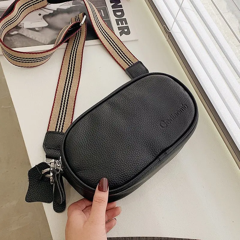Luxury Genuine Leather Handbags New Designer Fashion Cowhide One Shoulder Handbag Diagonal Multi-Purpose Chest Bag