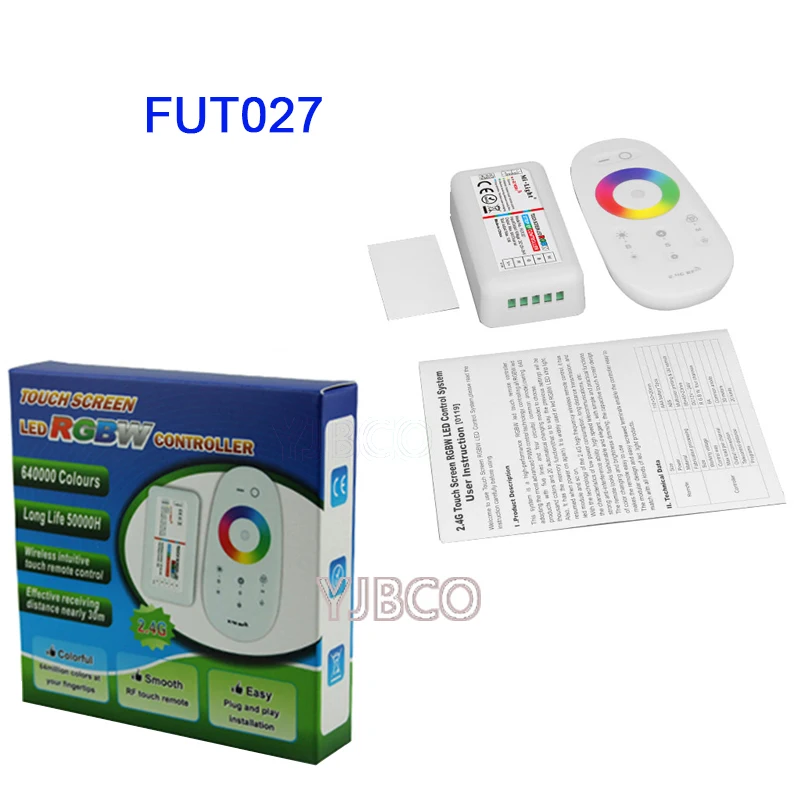 Miboxer 2 4G FUT020/FUT021/FUT022/FUT025/FUT027/FUT028 Светодиодная лента диммер сенсорный двойной