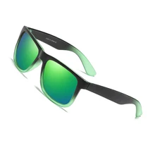 H2OR3, Модные поляризованные солнцезащитные очки, мужские, Ретро стиль, квадратные, градиентные, солнцезащитные очки, Ретро стиль, мужские, женские, цветные, зеркальные линзы, очки для вождения