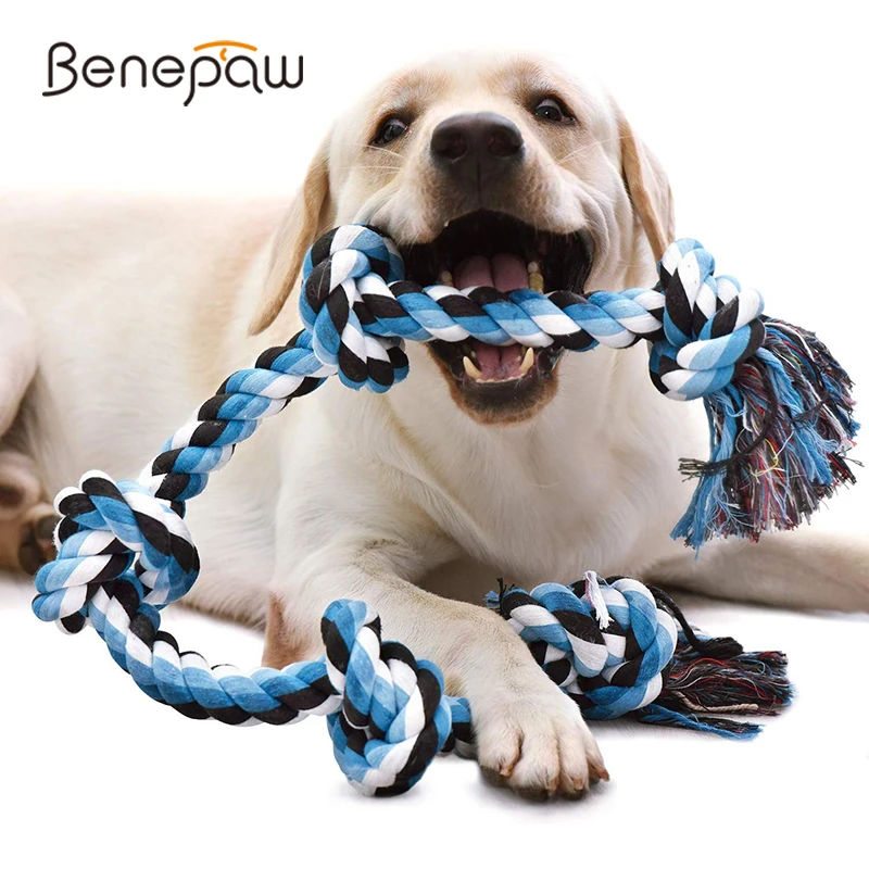 Benepaw Durable Dog Chew Toys Interactive Treat Dispenser For Boredom  Stimulating Pet Enrichment Toy For Medium Large Dogs - AliExpress