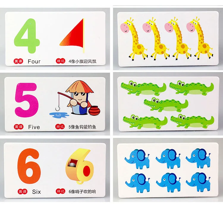 Детская забавная цифровая обучающая коробка, красочные бамбуковые Счетные палочки, математическая игрушка, карточка с цифрами, детская деревянная головоломка, развивающие игрушки