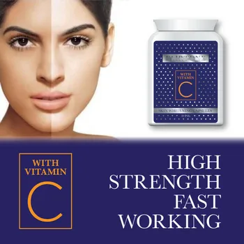 

FAIRTONE SKIN WHITENING CAPSULES WITH VITAMIN C LIGHTER BRIGHTER SKIN FAST