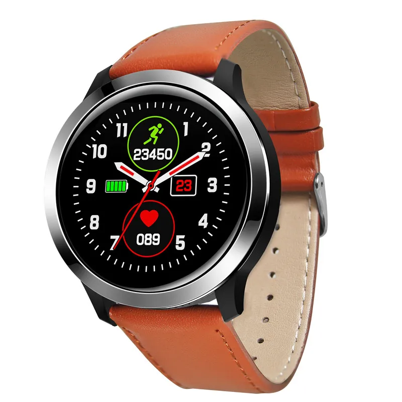 

Ravi E70 ECG PPG Smart Watch Men Business Sports Fashion Smartwatch ip68 Waterproof Heart Rate Blood Pressure Full Screen Touch