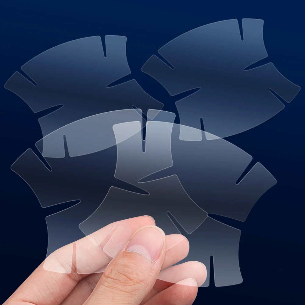 4/8pcs Car-styling Transparent Auto Door Handle Protection Film Stickers for Skoda Octavia Scala Rapid Kodiaq Fabia Superb Karoq