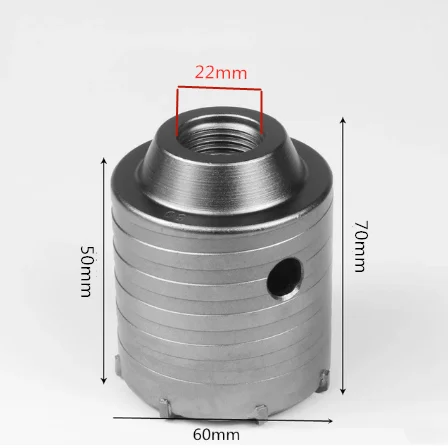 60mm SDS PLUS 30-160 мм электрическая пила для бетона, полый сердечник, сверло с хвостовиком 110-530 мм, цементный камень, стена, кондиционер, сплав - Цвет: 60mm