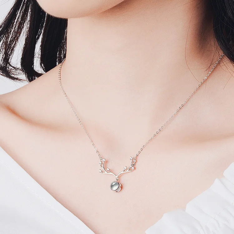 

Manufacturers Direct Selling a Generation of Fat 925 Sterling Necklace 100 Kind Language I Love You All the Way to Have You Pend