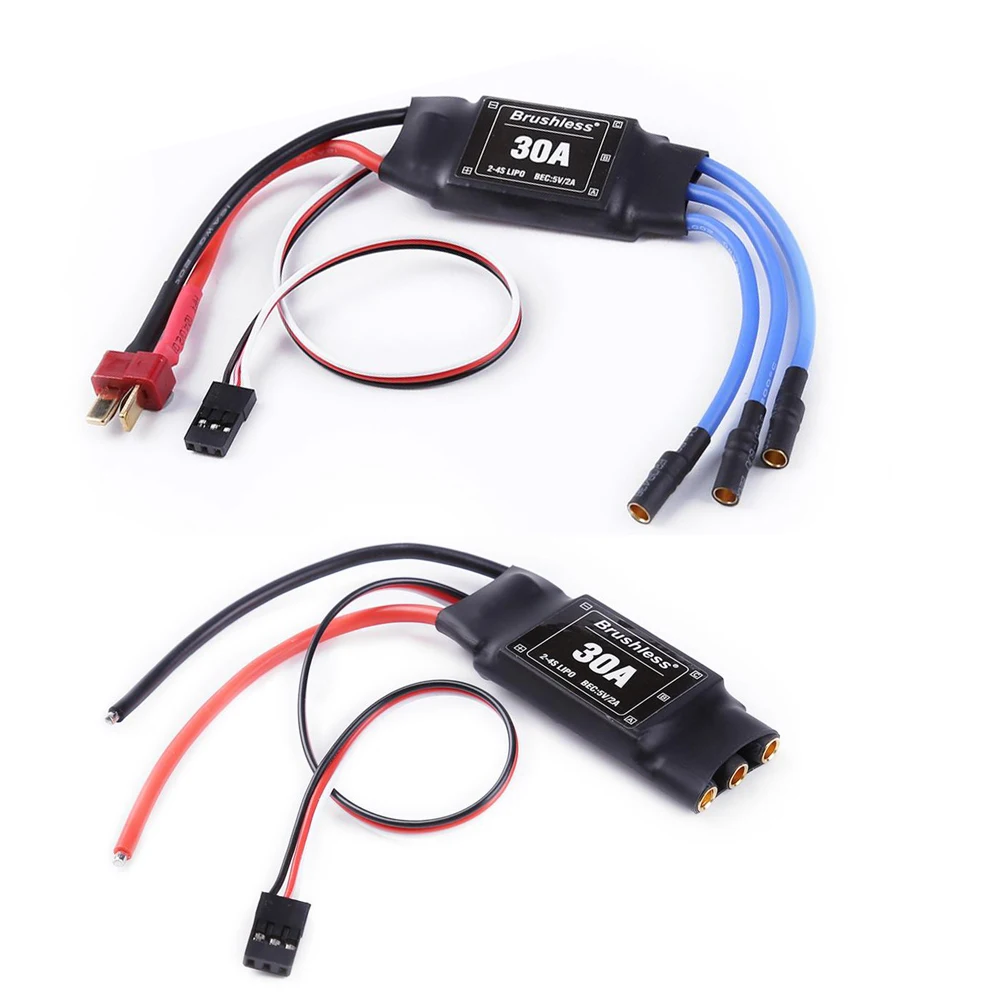 

Rc Brushless 30A ESC 2-4S Electric Speed Controller with 5V 2A BEC For Rc Multicopter helicopter Aircraft