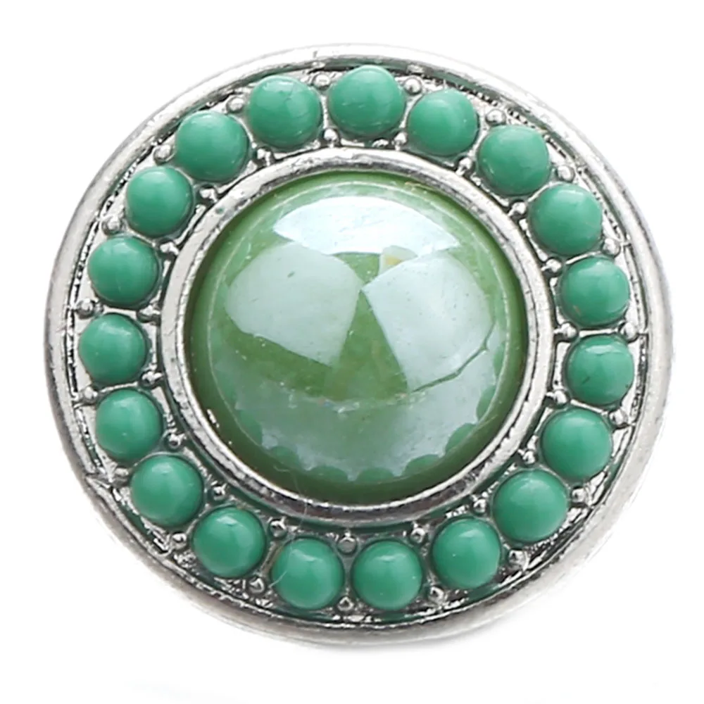 10pcs/lot New Snap Button Jewelry Pearl Rhinestone Flower 18mm Snap Buttons for 18MM Snap Bracelet Bangle Necklace Love Jewelry