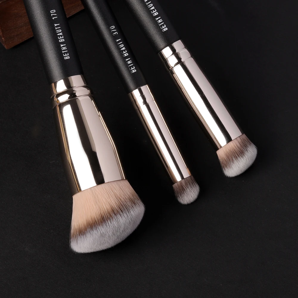 Bethy Beauty 2/3 pcs Foundation Concealer Brush Set Makeup Brush 170 270 Synthetic Hair Foundation Blending Brush Cream Contour