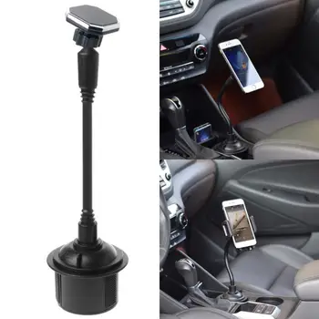 

Universal Adjustable Gooseneck Car Cup Holder Cradle Mobile Phone Magnetic Mount Stand for iPhone Samsung Xiaomi Huawei 3.5 to 6