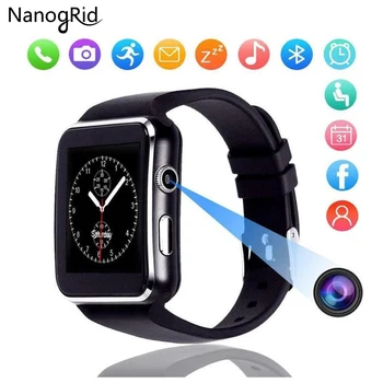 

New Smart Watch with Camera Touch Screen Support SIM TF Card Bluetooth Smartwatch Facebook for Sport Watches Android Phone