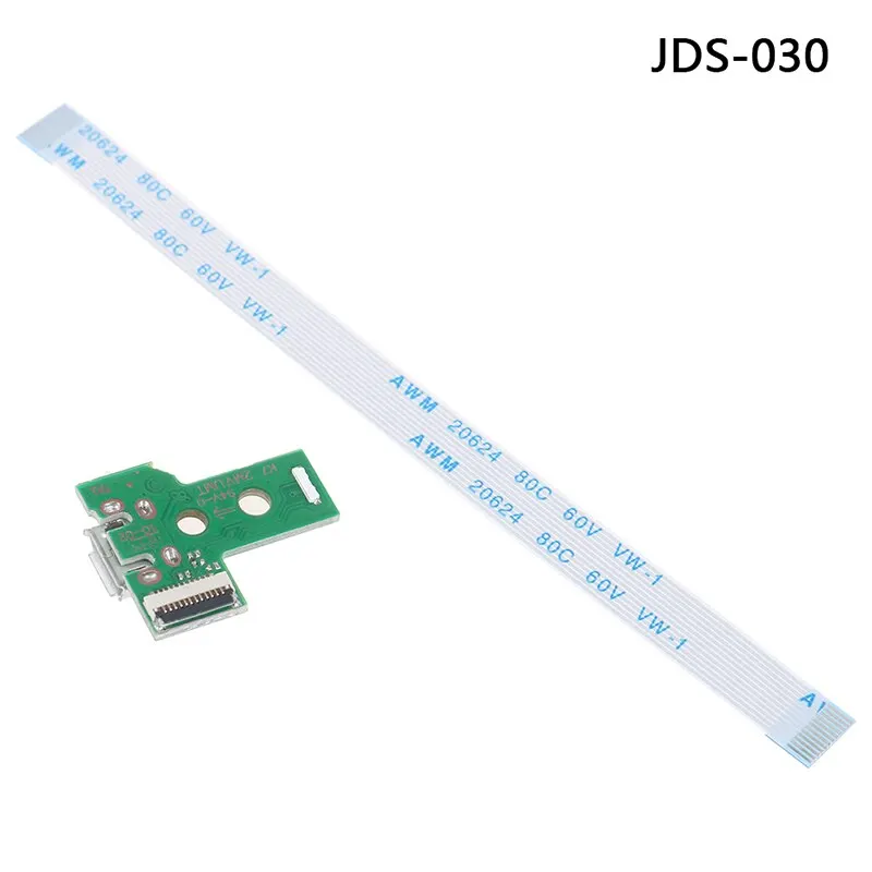 C Для контроллера PS4 usb зарядный порт розетка плата для 12Pin JDS 011 030 040 055 14Pin 001 разъем - Цвет: C