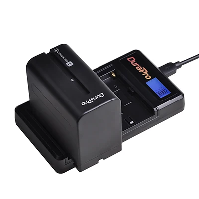 1 Battery Set Комплект из 2 предметов 7200 мА/ч, NP-F960 NP F970 Камера Батарея+ ЖК-дисплей USB Зарядное устройство для sony NP-F550 F770 F750 F960 FM500H FM70 QM91D QM71D HVR-V1J - Цвет: 1 Battery Set