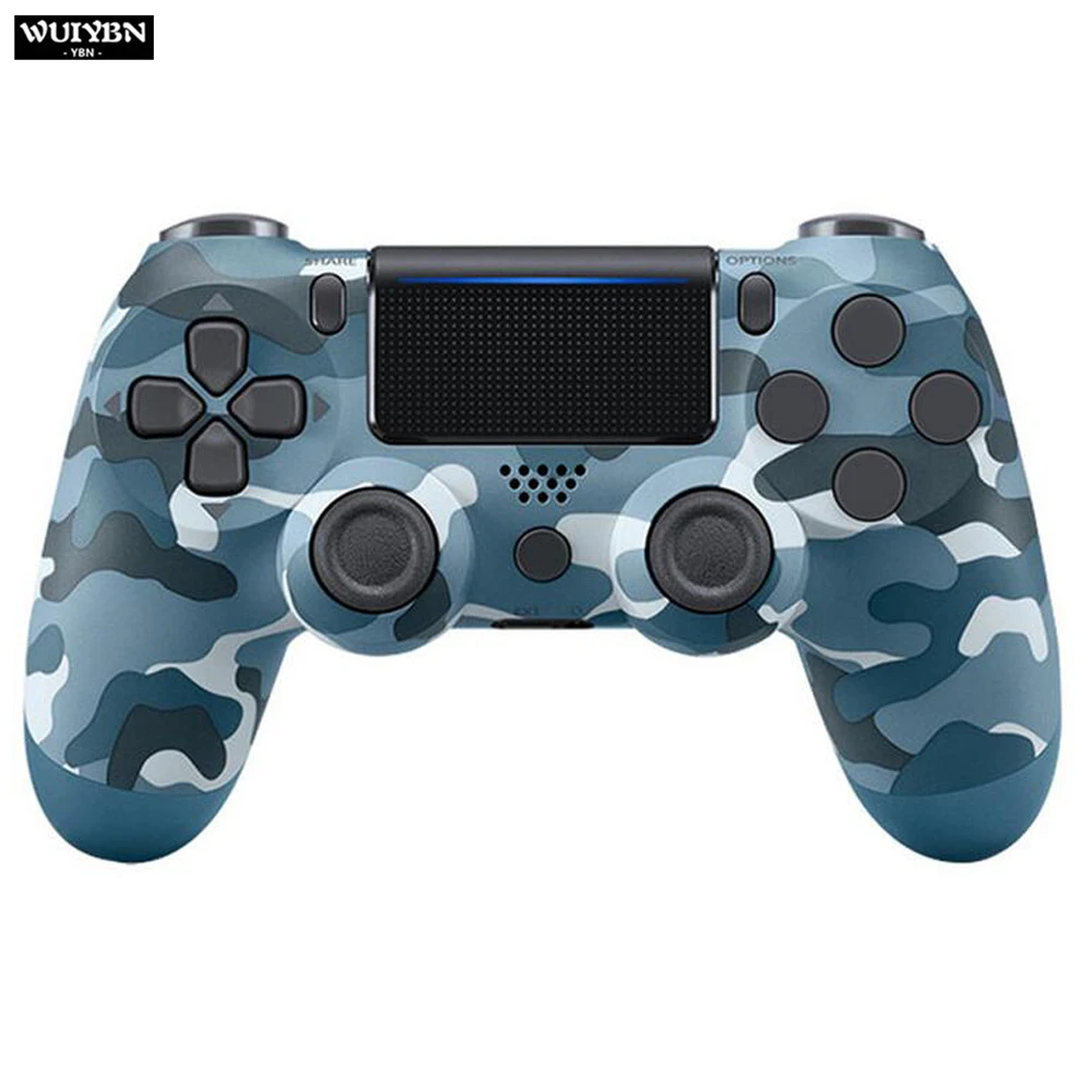 Темно-серый WUIYBN беспроводной V2 PS4 контроллер Bluetooth 4,0 геймпад джойстик для Dualshock 4 playstation 4 игровая консоль ПК паровой - Цвет: Темно-серый