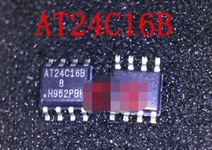 100% новая бесплатная доставка 100 шт/партия AT24C16BN-SH-T AT24C16BN-SH AT24C16BN 16B SOP8 модуль новый в