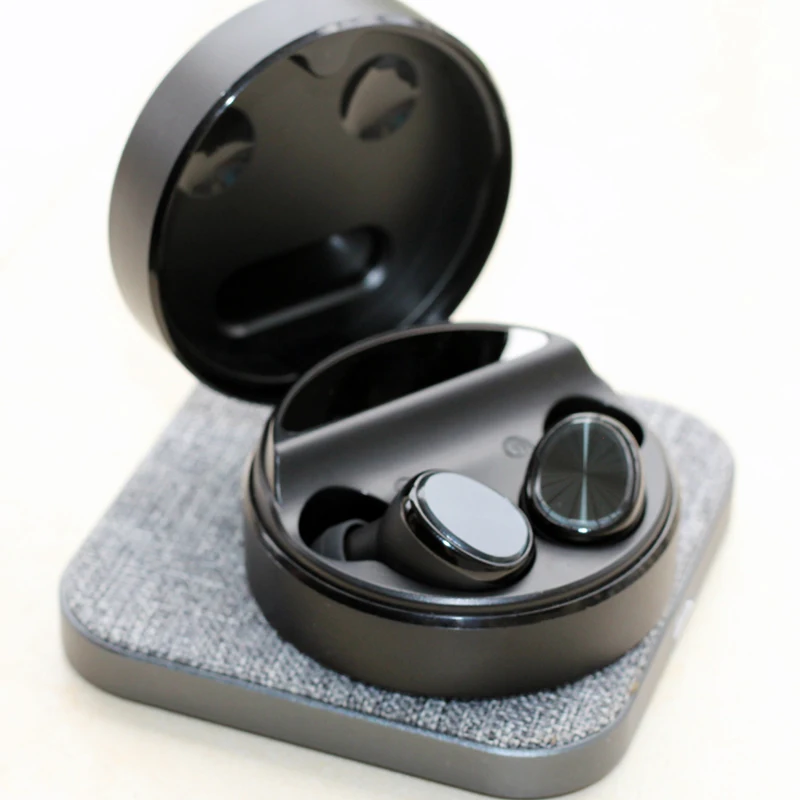 Touch Control Bluetooth Earphone Mini TWS Earbuds Headset Power Display IPX5 6hrs Play Time Support Wireless Charging for Sport