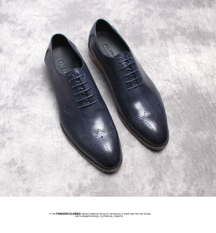 Мужские модельные кожаные туфли; туфли с острым носком в британском стиле; мужская обувь