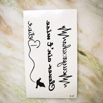 

Temporary tattoos waterproof hand body art tattoo temporary cool stuff things fake chains stickers for men make up Masquerade