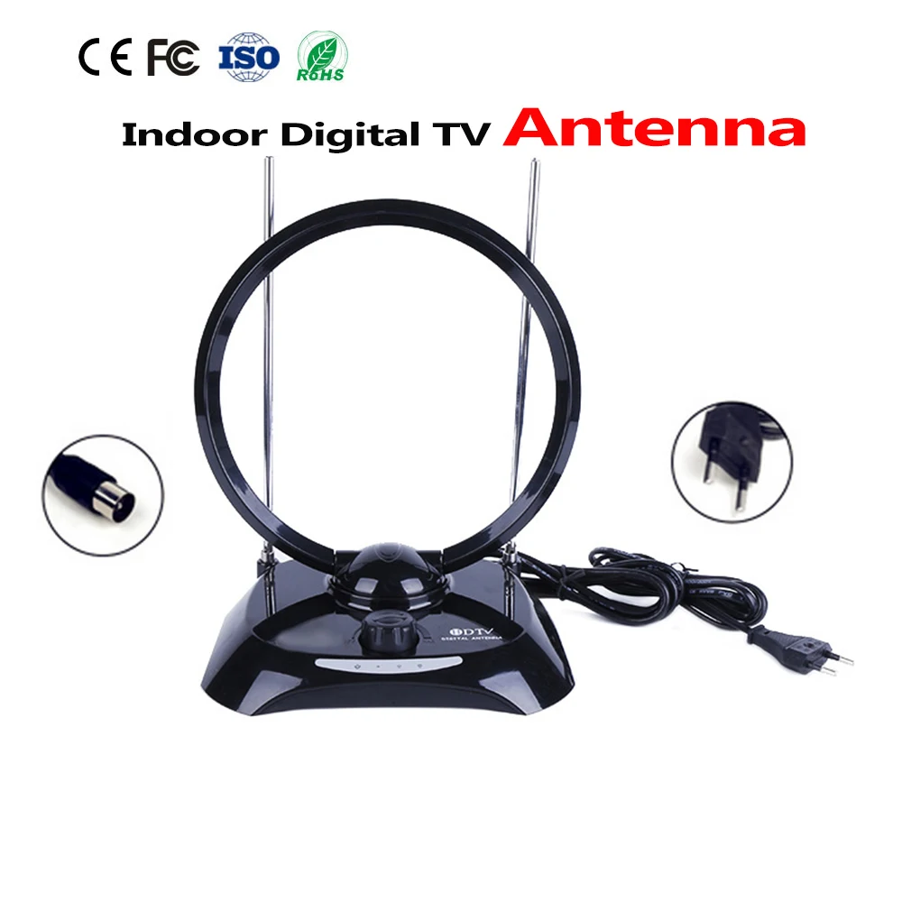 New-AH-LINK-Indoor-High-Gain-HDTV-Digital-TV-Antenna-ATSC-DVB-T-DVB-T2-Radius