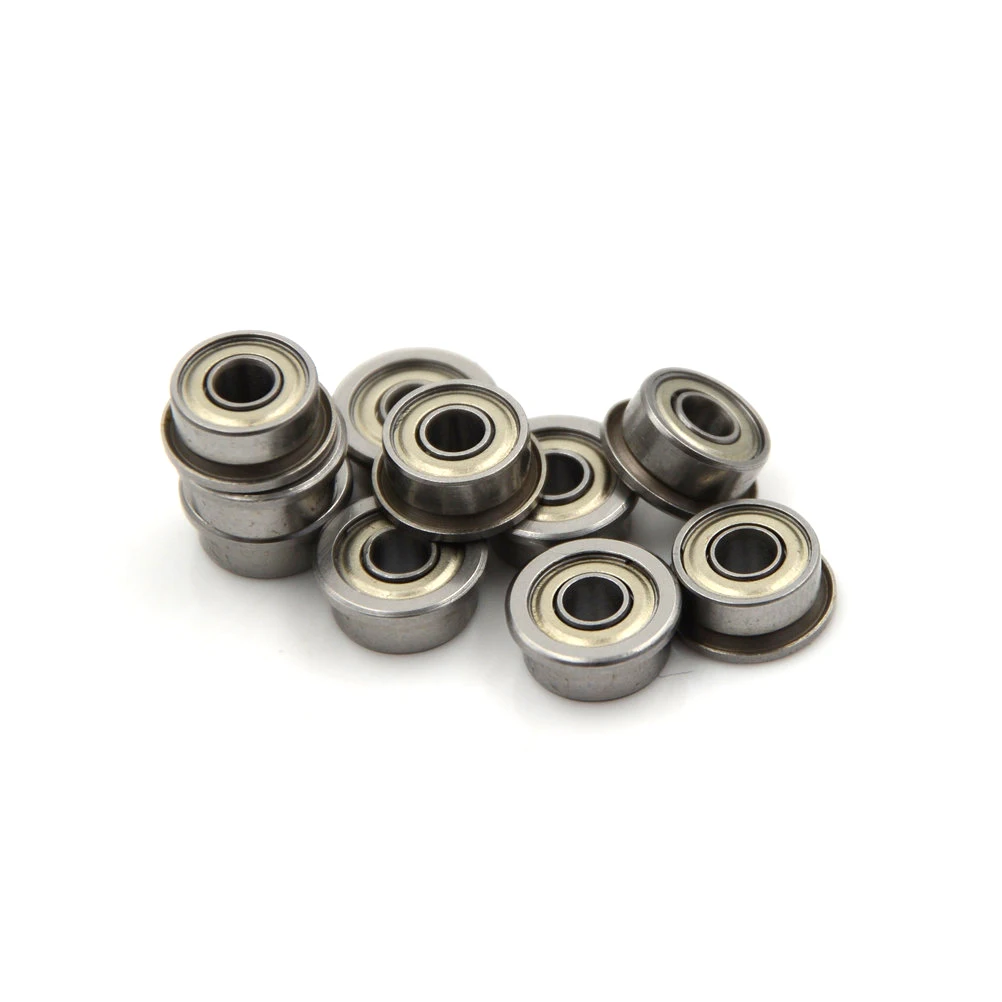 10pcs/Lot Mini Ball Bearing F693ZZ F693 ZZ 3x8x4mm Flange Bearing Deep Groove Ball Bearing