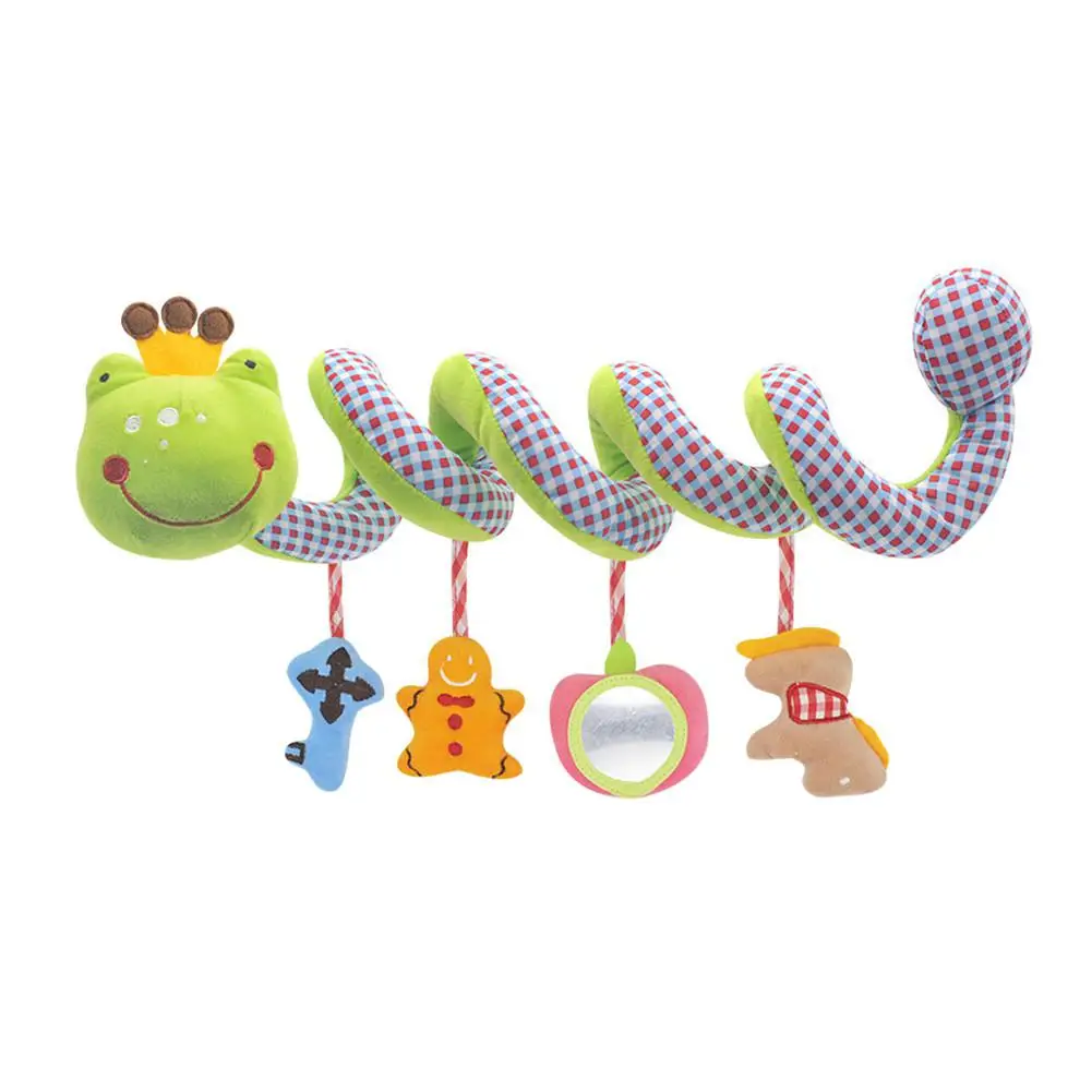 Kidlove картонная Лягушка принц соска висячая спиральная игрушка для детской кровати и коляски