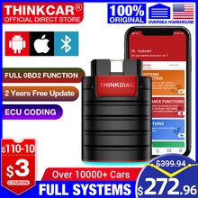 Thinkcar – thinkdiag outils de diagnostic de voiture, nouvelle version, Bluetooth, tout gratuit, système complet, code Obd2, identique à easydiag