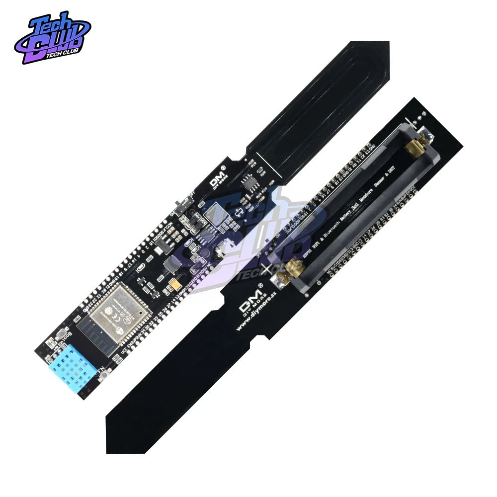 WIFI Bluetooth ESP32 DHT11 CP2104 датчик температуры и влажности почвы модуль обнаружения 18650