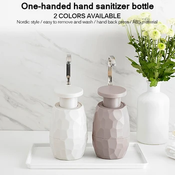 

400Ml Creative Soap Dispenser Facial Cleanser Shower Gel Bottle Environmentally Friendly Corrosion Resistance Smooth Hand