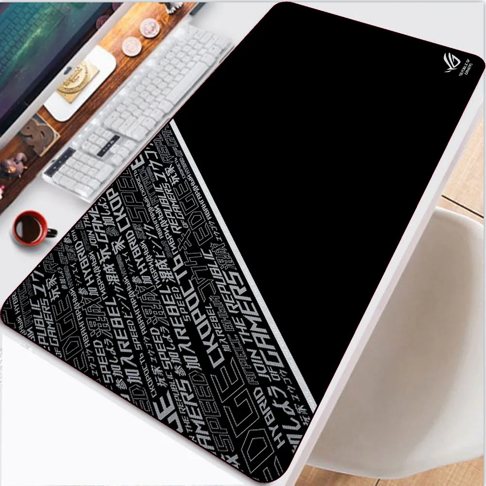 Коврик для мыши с логотипом ASUS черный и белый цвета | Компьютеры офис