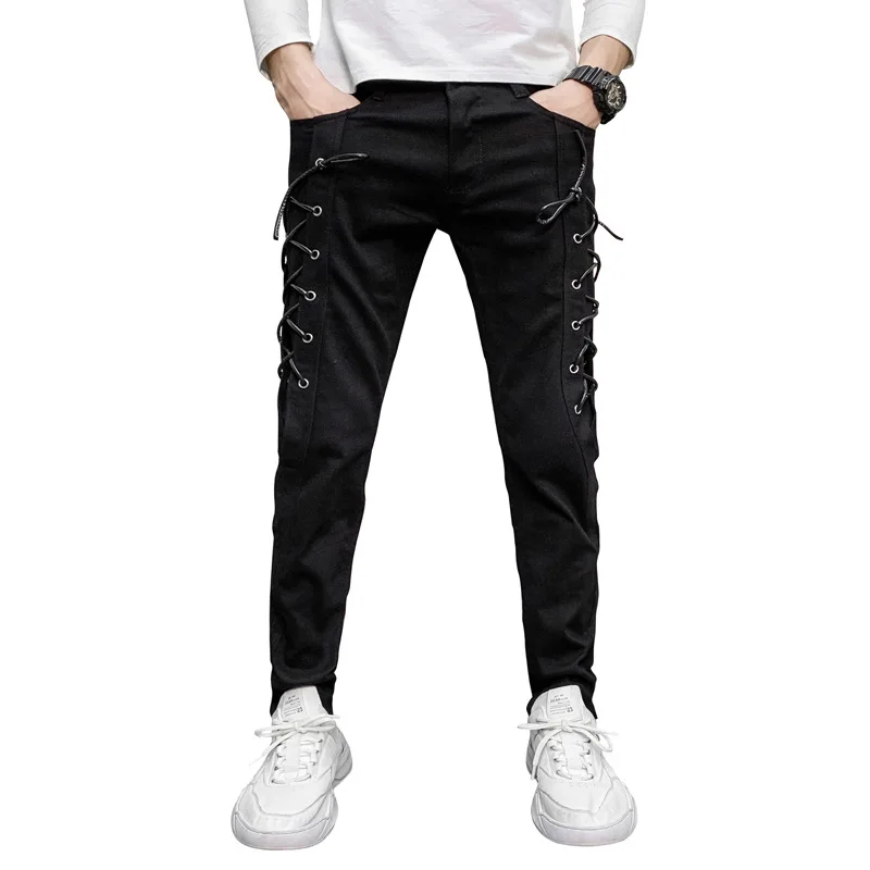 

Large Size Pants Fashion with Drawstring MEN'S Casual Pants Slim Fit Long Pants Men's 1608-1-k15