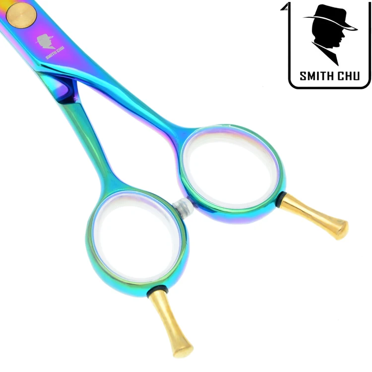 5," Парикмахерские профессиональные ножницы для стрижки волос Smith Chu японские 440c салонные ножницы для стрижки волос LZS0063