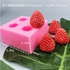 Fruit Strawberry Silicone Mould Fondant Chocolate Jelly Making Cake Tool Decoration Mold Oven Steam Available DIY Clay Resin Art ► Photo 3/6