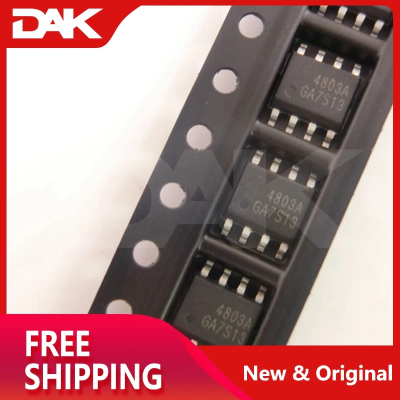 10 шт. AO4803A микросхема MOSFET 2P-CH 30V 5A 8-SOIC 4803A