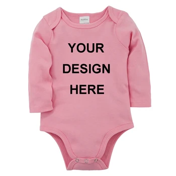 

0-24M Personalized Infant Baby Bodysuit Newborn Baby Unisex Jumpsuit Onesie Custom Letters Photos Printed Toddler Roupas Bebe De