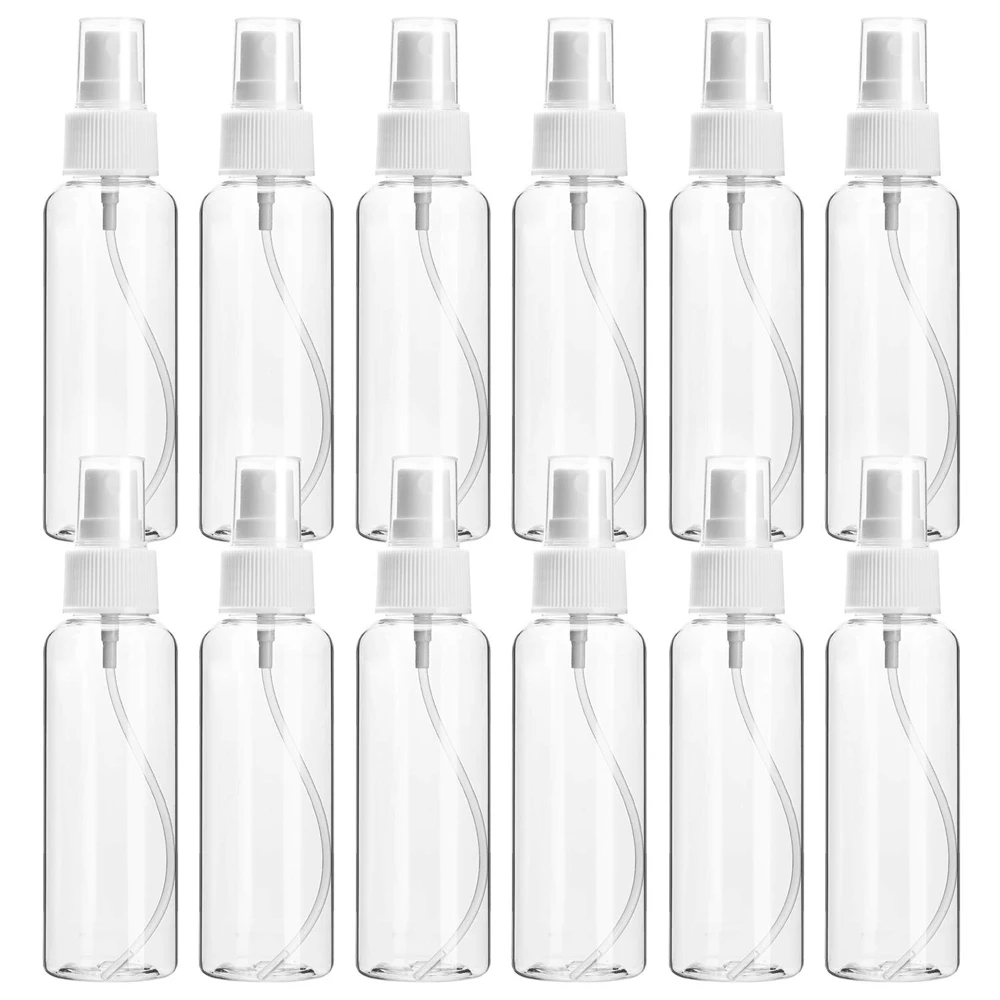 100 개 10ml 30ml 50ml 60ml 100ml 120ml 리필용 미세 미스트 분무기 병 메이크업 화장품 분무기 작은 스프레이 용기
