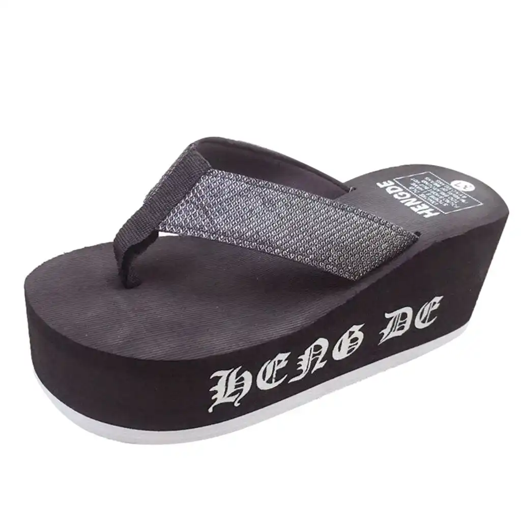 thick foam flip flops