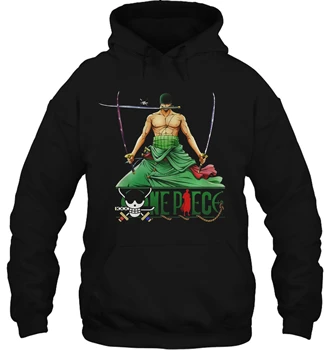 

Funny novelty One Piece Anime Zoro cool Streetwear men women Hoodies Sweatshirts