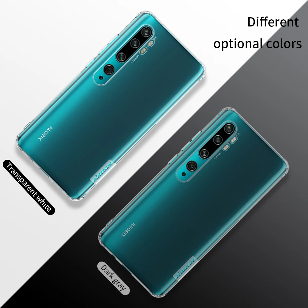 ТПУ чехол для Xiaomi mi Note 10 Note10 Pro NILLKIN натуральный прозрачный мягкий задний Чехол для Xiao mi CC9 Pro Чехол Силиконовый