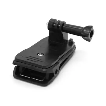 

360 Degree Rotary Hat Belt Backpack Clip Clamp Mount Session/4/3 4 / 3/ Accessories Hero For Gopro Hero Camera Skiing 2 Act R6R1