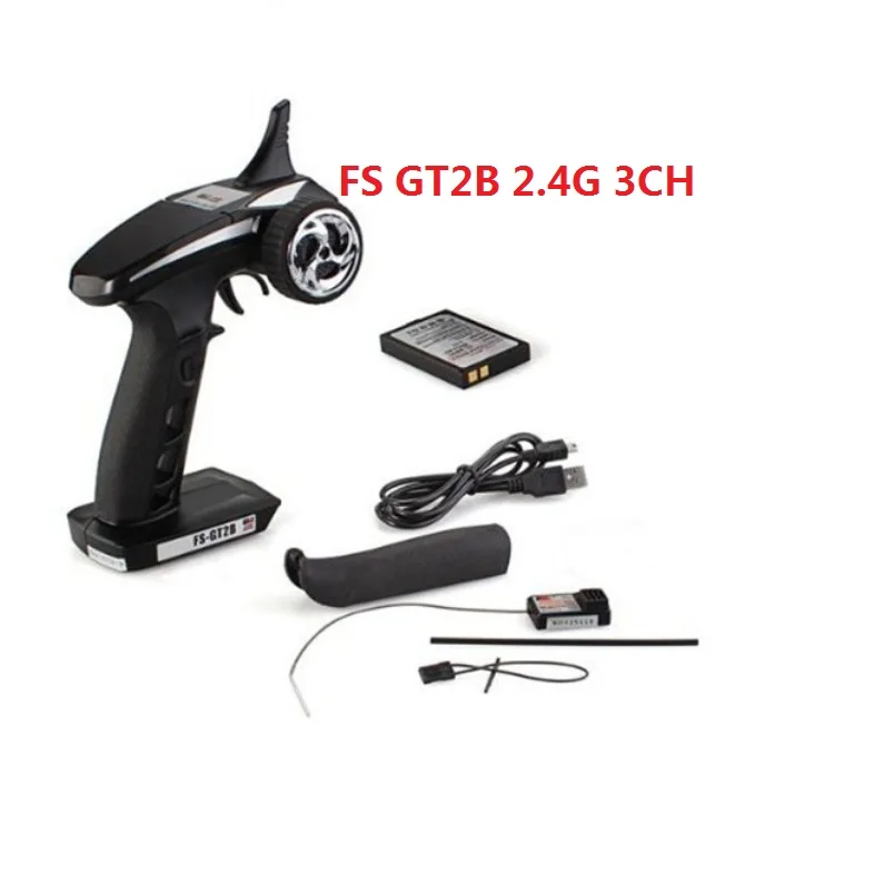 Flysky FS GT2B 2 4G 3CH RC контроллер приемник аккумулятор USB кабель