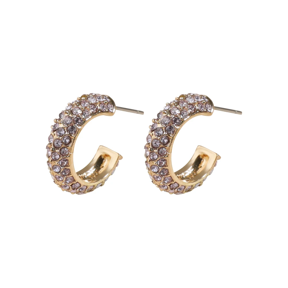 Модные золотистые серьги-кольца с искусственным жемчугом для женщин, трендовые круглые серьги в стиле бохо для пирсинга