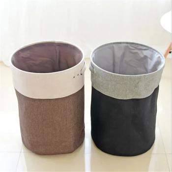 

Folding Laundry Basket Round Storage Bin Large Hamper Collapsible Clothes Toy Laundry Holder Bucket Organizer