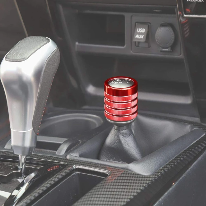 4WD Drive Gear Shifter Head Cover Decoration Trim for To yota 4Runner TRD 2010- Car Accessories