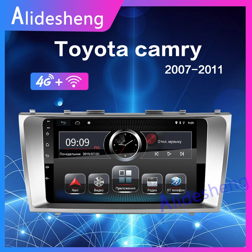 4G Android 8 1 автомобильный мультимедийный плеер для Toyota Camry 7 40 50 2006 2007 2008 2009 2010 2011 2din