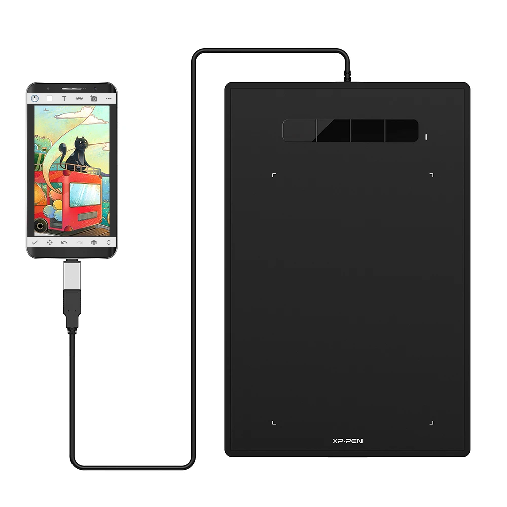 XP Pen Star G960 планшет для рисования цифровой микро USB художественный графический