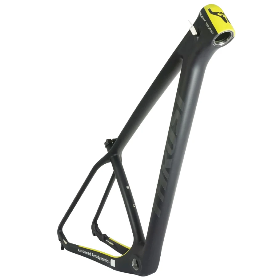 Cadre Vtt En Fibre De Carbone 27,5/29er Cadre De Vélo De Montagne Semi-rigide