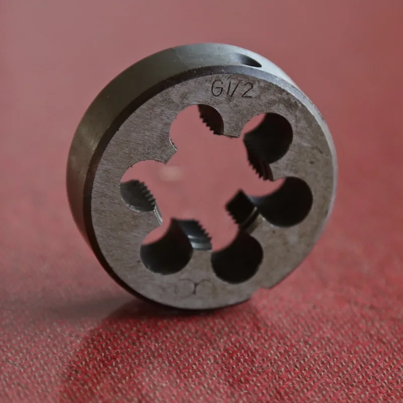 Free shipping 1PC alloy steel made BSP die G1/2" 14 pipe threading Dies