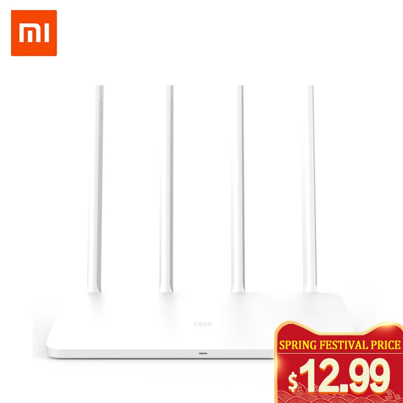Оригинальный Xiao mi роутер 3C wifi повторитель удлинитель 2 4G/5 GHz 128MB Беспроводные Wi Fi
